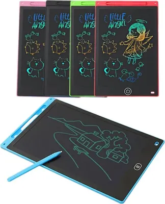 Produktbild von 8,5 Zoll LCD Schreibtafel für Kinder – Löschbares Zeichen- und Schreibpad