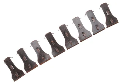 Produktbild von 8Pcs Brick Hook Clips Stahl Ziegel Aufhänger Passt Standardgröße Ziegel 2 1/4 Zoll bis 2 3/8 Zoll in der Höhe