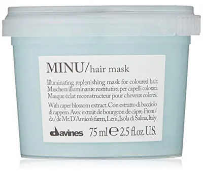 Image de Davines Essential Haircare Minu Hair Mask masque protecteur pour cheveux colorés 75 ml