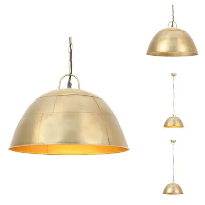 Immagine prodotto di vidaXL Lampada a sospensione in stile industriale vintage 25 W ottone rotonda 41 cm E27 - Lampade