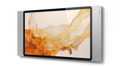 Produktbild von smart things sDock Fix s53 - Wandhalterung / Ladestation für Samsung Galaxy Tab S7+, S7 FE, S8+ - 12,4 Zoll - Silber
