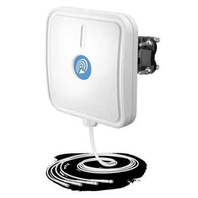 Immagine prodotto di QuSector 14HV-90-4 Antenna a pannello Wi-Fi 6E 4x4 MIMO, 14 dBi, IP67