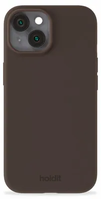 Productafbeelding van Holdit Silicone Case voor de Apple iPhone 14 / 13 - Chocolate
