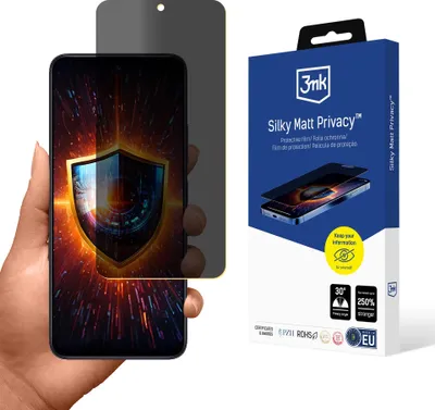 Zdjęcie produktu dla 3mk Ochraniacz ekranu Folia prywatyzująca Folia na telefon komórkowy Jedwabiście matowa prywatność dla Xiaomi 12 Self-Heal