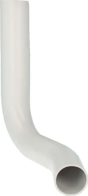 Produktbild von SANIT Spülbogen - 80 mm rechts versetzt - für WC-Spülkasten - PVC weiß
