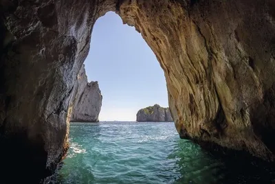 Produktbild von Papermoon VLIES Fototapete, Digitaldruck, Blaue Grotte in der Insel Capri (379)