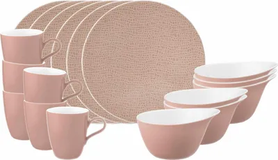 Produktbild von Seltmann Weiden Life Fashion Frühstücks-Set 18-teilig - Posh Rose