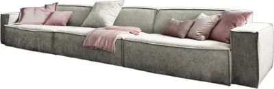 Produktbild von KAWOLA Sofa SAMU Riesensofa Stoff beige