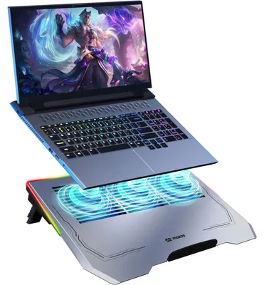 Productafbeelding van MOZOS LS6-RGB, RGB-koelpads voor laptops