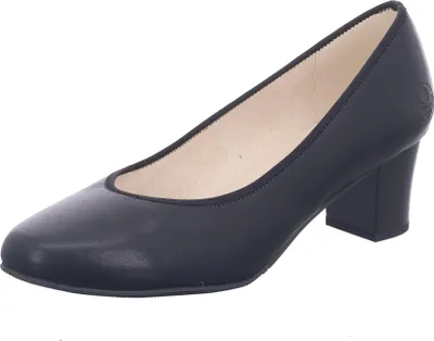 Produktbild von Rieker Damen Slipper 40950-36, 40950-37, 40950-38, 40950-39, 40950-40, 40950-41, 40950-42, 40950-43 RIE-44650 schwarz 43