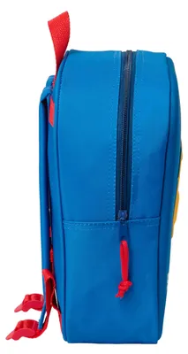 Image de Sac à dos scolaire Superman bleu
