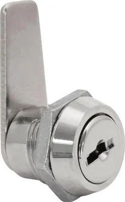 Produktbild von Schloss 111 A. Nickel. Rechte Lasche 34 mm. Mit 2 Schlüsseln. Ifam