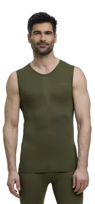 Image de T-shirt de sous-vêtement thermique Falke pour hommes, modèle Warm, taille M, longueur S/L, matière fonctionnelle à séchage rapide, quantité : 1