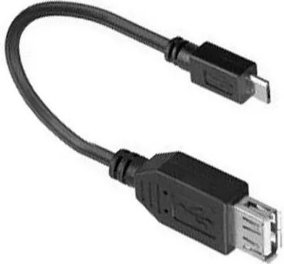 Produktbild von DINIC USB Adapter OTG USB A Buchse auf micro B-Stecker
