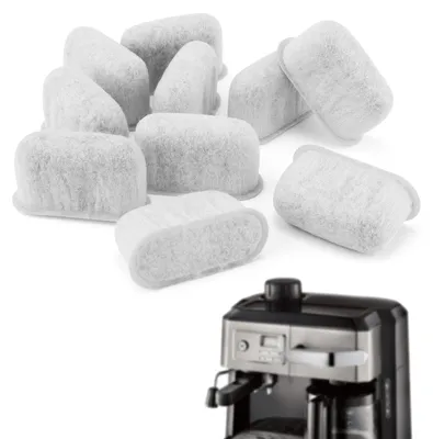10er-Pack Ersatzfilter für Espressomaschinen, Aktivkohle