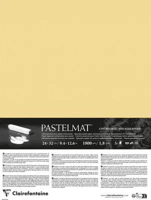 Produktbild von Pastelmat kasch 24x32 5Bl buttergd