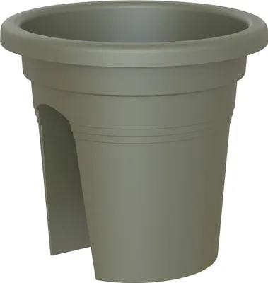 Produktbild von artevasi© VENEZIA Geländertopf Dry Green olivgrün 30 cm - Kunststoff