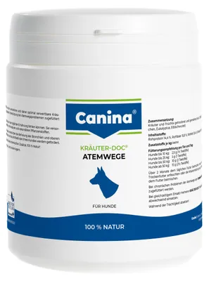 Obrázok produktu pre Canina Pharma KRÄUTER-DOC Atemwege - 300 g