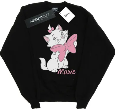 Immagine prodotto di Disney - Felpa "Aristogatti Bow" da donna BI14042 (XXL) (Nero)