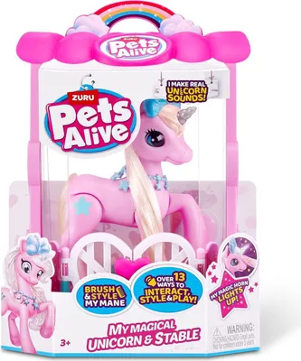 Image de Zuru Pets Alive Licorne + son et lumière