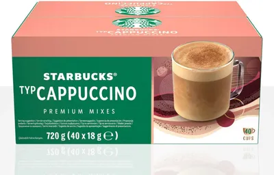 Immagine prodotto di Starbucks Cappuccino Sticks 40 x 18 g di caffè solubile istantaneo