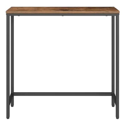 Produktbild von VASAGLE Konsolentisch, schmaler Beistelltisch, einfache Montage, Flur, 20 x 80 x 81,2 cm, braun-schwarz