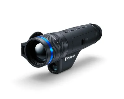 Immagine prodotto di Pulsar TELOS LRF XP50, telemetro monoculare portatile a immagini termiche per la caccia in campo e nei boschi <18 mK, 64 GB, Wifi, IPX7