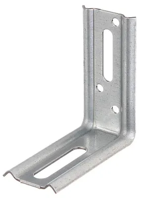 Produktbild von GAH-Alberts Verstellwinkel geprägt 90°-Winkel, Stahl, Winkelhalterung, Stahl, 4,5 mm, 50 Stück(e), 3 cm