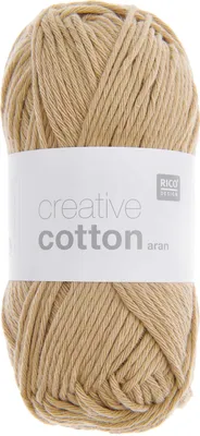 Produktbild von Rico Design Creative Baumwolle aran, 50 g, ca. 85 m Camel