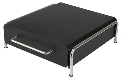 Image de Support pour capsules de café - Récipient à capsules - Pour 36 capsules - Boîte de rangement et distributeur - Pour la cuisine et le bureau - Noir