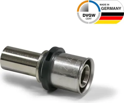 Produktbild von Pressfitting Übergang TH Kontur für Kupfer-Fittings, Größe 26x3 - Abgang 22 mm