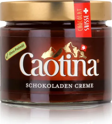 Produktbild von Caotina Schokoladen Creme mit echter schweizer Schokolade 300g