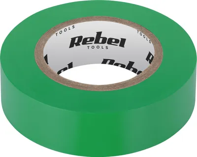 Productafbeelding van Rebel NAR0427 Isolatietape van PVC, 19 mm x 9 m, groen