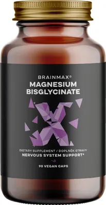 Image de BrainMax, Magnésium bisglycinate®, 90 capsules végétales