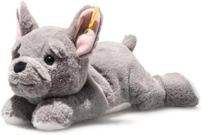 Produktbild von Steiff Französische Bulldogge Brie grau 24 cm liegend 076114