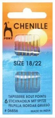 Obrázek produktu pro Pony Chenille No.18/22 Gobelínová jehla