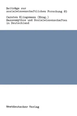 Obrázok produktu pre Rassenmythos und Sozialwissenschaften in Deutschland