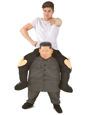 Produktbild von Carry-Me-Kostüm Kim Morphsuits Faschingskostüm grau-schwarz