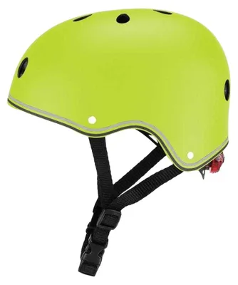 Produktbild von Globber - LED-Fahrradhelm für Kinder PP7723 (48 cm - 53 cm) (Grün)