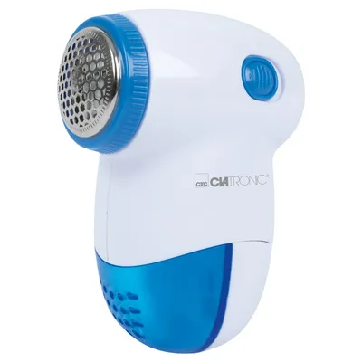 Produktbild von Clatronic TC 3758 Textil Mini-Cleaner/Fusselrasierer zur Entfernung von Fusseln und kleinen Knötchen, 3-Fach federnd gelagertes Edelstahlmesser