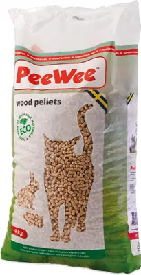 Produktbild von 14 L / 9 KG PeeWee Holzstreu Katzenstreu EinstreuÖko Streu Pellets