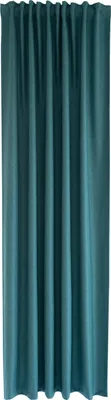 Produktbild von Schlaufen Vorhang RE-Allen petrol 140x245 Wohnzimmer Schlafzimmer Kinderzimmer