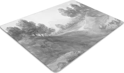 Produktbild von Stuhlunterlage Bürostuhlunterlage 120 cm x 90 cm Bodenmatte Bürostuhlunterlage - Vintage-Stil
