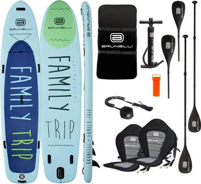 Obrázok produktu pre BRUNELLI 12.0 Rodinný SUP – doska na stand-up paddleboarding pre rodiny
