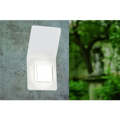 Produktbild von Eglo 93326 Pias LED Außenwandleuchte 2.5W Alu weiss