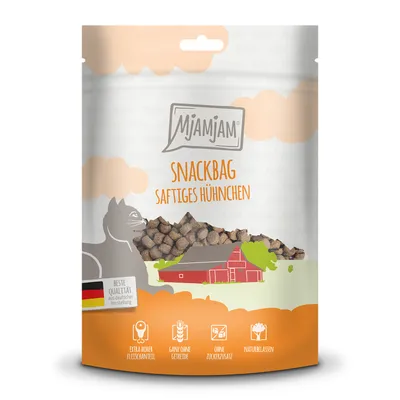 Produktbild von MjAMjAM - Snackbag Saftiges Hühnchen 125 g