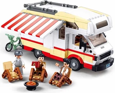 Zdjęcie produktu dla Sluban Model Bricks M38-B1193 Samochód mieszkalny TS-3 w skali 1:35