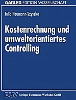 Obrázek produktu pro Kostenrechnung und umweltorientiertes Controlling