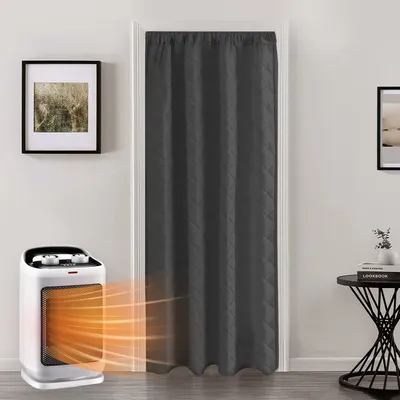Produktbild von Thermovorhang Kälteschutz Haustür Trennwand Raumteiler Vorhang Wärmeisolierend 280g/m² Gardine Türvorhang Verdunklung Winter Vorhänge Winddicht Türtrenner 1 Stück