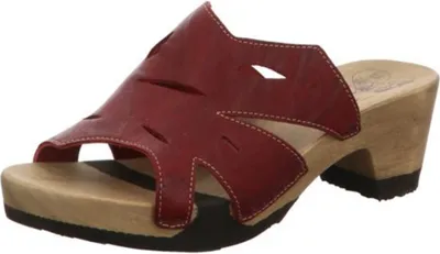 Obrázok produktu pre Think ZUNDA dámske mules - mules červené Elegantné NOVINKA